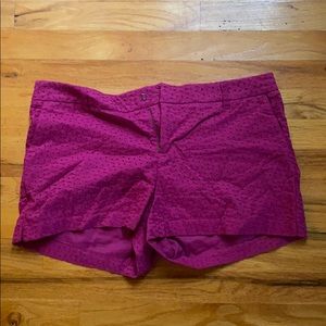 Dark pink eye lite shorts size 10